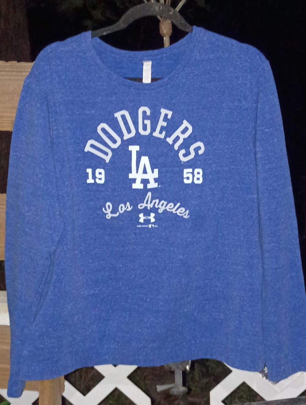 Women's Under Armour Los Angeles Dodgers Sweatshirt